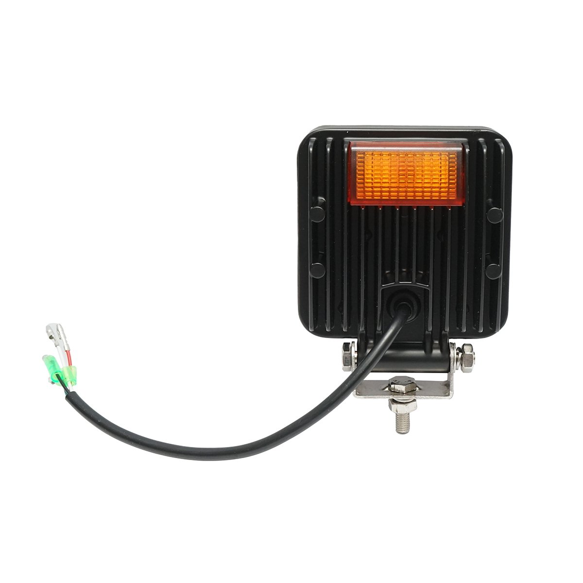 Proiector LED cu semnalizare 12-48V, 48W, 3 functii, carcasa aluminiu 110x110x42mm